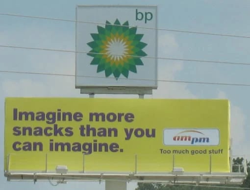 BP sign